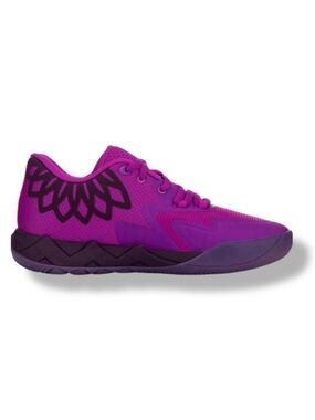 PUMA LaMelo Ball MB.01 Disco Lo Basketball Shoes Deep Orchid-Pickled Beet